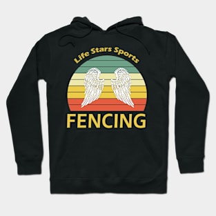 Fencing Sport Hoodie